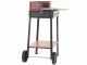 Seven Italy Flavia c/r 45 - Barbecue &agrave; charbon en fer artisanal - 45,5x29,5&nbsp;cm