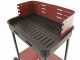 Seven Italy Flavia c/r 45 - Barbecue &agrave; charbon en fer artisanal - 45,5x29,5&nbsp;cm
