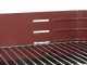 Seven Italy Flavia c/r 45 - Barbecue &agrave; charbon en fer artisanal - 45,5x29,5&nbsp;cm