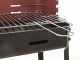 Seven Italy Flavia c/r 45 - Barbecue &agrave; charbon en fer artisanal - 45,5x29,5&nbsp;cm