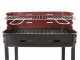 Seven Italy Flavia c/r 45 - Barbecue &agrave; charbon en fer artisanal - 45,5x29,5&nbsp;cm
