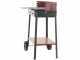 Seven Italy Flavia c/r 45 - Barbecue &agrave; charbon en fer artisanal - 45,5x29,5&nbsp;cm