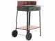 Seven Italy Flavia c/r 45 - Barbecue &agrave; charbon en fer artisanal - 45,5x29,5&nbsp;cm