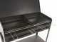 Seven Italy Vanessa 2G - Barbecue &agrave; charbon en fer artisanal - 2x 47,5x37&nbsp;cm