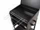 Seven Italy Polifemo Small - Barbecue &agrave; charbon en fer artisanal - 47,5x37&nbsp;cm