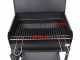 Seven Italy Polifemo Medium - Barbecue &agrave; charbon en fer artisanal - 57,5x37&nbsp;cm