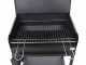 Seven Italy Polifemo Medium - Barbecue &agrave; charbon en fer artisanal - 57,5x37&nbsp;cm