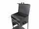 Seven Italy Polifemo Medium - Barbecue &agrave; charbon en fer artisanal - 57,5x37&nbsp;cm