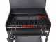 Seven Italy Polifemo Medium - Barbecue &agrave; charbon en fer artisanal - 57,5x37&nbsp;cm