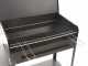 Seven Italy Vanessa Medium - Barbecue &agrave; charbon en fer artisanal - 57,5x37&nbsp;cm