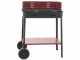 Seven Italy Flavia c/r 55 - Barbecue &agrave; charbon en fer artisanal - 55,5x29,5&nbsp;cm