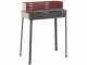 Seven Italy Flavia s/r 55 - Barbecue &agrave; charbon en fer artisanal - 55,5x29,5&nbsp;cm