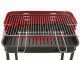 Seven Italy Flavia s/r 55 - Barbecue &agrave; charbon en fer artisanal - 55,5x29,5&nbsp;cm