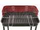 Seven Italy Flavia s/r 55 - Barbecue &agrave; charbon en fer artisanal - 55,5x29,5&nbsp;cm