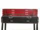 Seven Italy Flavia s/r 55 - Barbecue &agrave; charbon en fer artisanal - 55,5x29,5&nbsp;cm