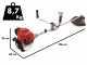 D&eacute;broussailleuse thermique  Castelgarden BC 450 HD - Moteur Honda GX 50