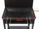 Seven Italy Stromboli Medium - Barbecue &agrave; charbon en fer artisanal - 47,5x37&nbsp;cm