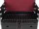 Barbecue valise transportable Pic-Nic en fer - Surface de cuisson 40x28 cm