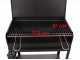 Seven Italy Etna - Barbecue &agrave; charbon en fer artisanal - 77,5x47&nbsp;cm