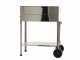 Mille Achille Medium - Barbecue &agrave; charbon en acier inox artisanal - 57,5x37&nbsp;cm
