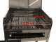 Mille Achille Medium - Barbecue &agrave; charbon en acier inox artisanal - 57,5x37&nbsp;cm