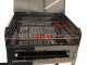 Seven Italy Achille Medium - Barbecue &agrave; charbon en acier inox artisanal - 57,5x37&nbsp;cm