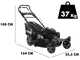 Blackstone SP-4X 510 H200 - Tondeuse &agrave; gazon thermique - Moteur HONDA GCVx200 - Roues pivotantes