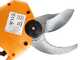 S&eacute;cateur electrique avec batterie Volpi PV400 - Batterie incluse - 43.2V 4.4Ah - Diam&egrave;tre de coupe 35 mm
