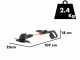 D&eacute;broussailleuse coupe bordures &agrave; batterie - Gardena ComfortCut Li-18/23 - 18V 2.5 Ah
