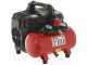 Compresseur &eacute;lectrique compacte portatif Fini SILTEK S/6 - Moteur 1 CV - 8 bars