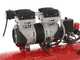 Fini Siltek 50 - Compresseur d'air &eacute;lectrique monophas&eacute;, oil-less - Moteur 1.3 CV - 50 L