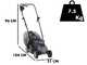 BullMach PELEO 1200 - Tondeuse &agrave; gazon &eacute;lectrique - 1200W - Coupe de 32&nbsp;cm