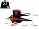 S&eacute;cateur &eacute;lectrique de taille GeoTech Pro ESP 460-2 EVO - Batterie de 43.2V et 4Ah