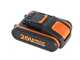 Worx WG324E - &Eacute;lagueuse manuelle &agrave; batterie 20 V 2 Ah