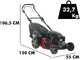 Ama TRX 511 - Tondeuse &agrave; gazon thermique autotract&eacute;e  - 4en1