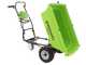 Brouette &eacute;lectrique sur batterie avec roues Greenworks G40GC Garden Cart 40V - SANS BATTERIE ET SANS CHARGEUR