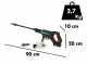 Gardena AcquaClean 24/18V Lithium - Pistolet haute pression - avec batterie 2.5A