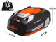 Yard Force NX60i - Robot tondeuse - Avec batterie au lithium