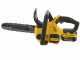 Stanley Fatmax V20 - Tron&ccedil;onneuse &agrave; batterie 18 V 4 Ah - Guide de 30 cm