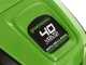 Greenworks GD40LM46HPK4 - Tondeuse &agrave; gazon &eacute;lectrique &agrave; batterie  40V/4Ah - Coupe 46 cm