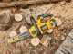 Dewalt DCM565P1-QW - Tron&ccedil;onneuse &agrave; batterie 18V 5Ah - Guide de 30 cm