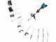 Makita DUX60 - Taille-haie sur perche &agrave; batterie 36V multifonction - Batteries 2x18V/3Ah