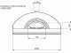 Agrieuro Top Line - Four &agrave; bois Professionnel 10 pizzas - En acier inox - 200 pizzas/heure