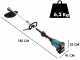 Makita DUX60 - D&eacute;broussailleuse &agrave; batterie - 18V - 2x 5Ah