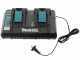 Perche &eacute;lagueuse &agrave; batterie 36V multifonctions Makita DUX60Z avec rallonge de 108cm - Batteries 2x18V 5Ah