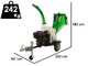 GreenBay GB-WDC 120 LE - Broyeur thermique professionnel - Moteur Loncin G420FD de 15 CV
