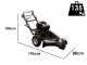 BlackStone SG 420 L ES PRO -  Rogneuse de souches - Moteur Loncin de 420 cm3 - Disque de coupe avec 8 marteaux en carbure de tungst&egrave;ne
