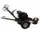 BlackStone SG 420 L ES PRO -  Rogneuse de souches - Moteur Loncin de 420 cm3 - Disque de coupe avec 8 marteaux en carbure de tungst&egrave;ne