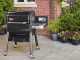 Barbecue &agrave; pellet Weber Smoke Fire EX4 GBS - Dimension grille 46 x 61 cm