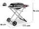 Barbecue &agrave; gaz Weber Traveler - Surface de cuisson 2065 cm&sup2;